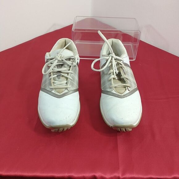 Nike Air Embellish Golf Shoes Saddle Women's SZ 8.5 #549576-102 . - Picture 8 of 8